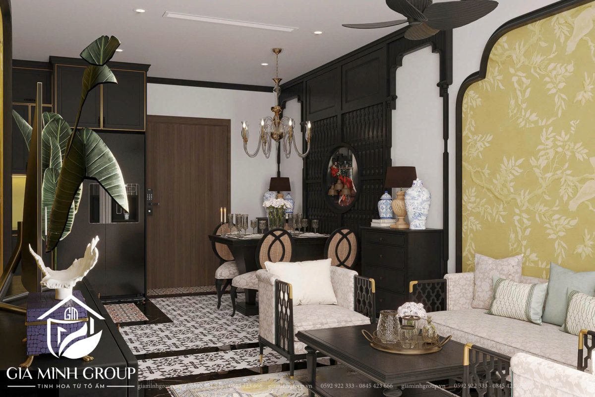 Nội thất tân cổ điển có tính linh hoạt cao, dễ dàng kết hợp với các phong cách thiết kế khác như hiện đại, cổ điển, vintage,...